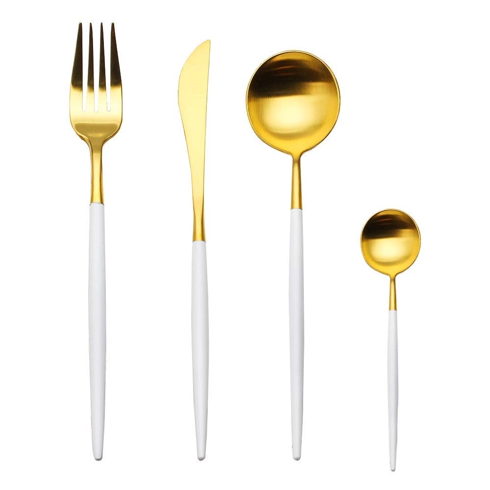 4-Piece stainless Flatware Set 10
