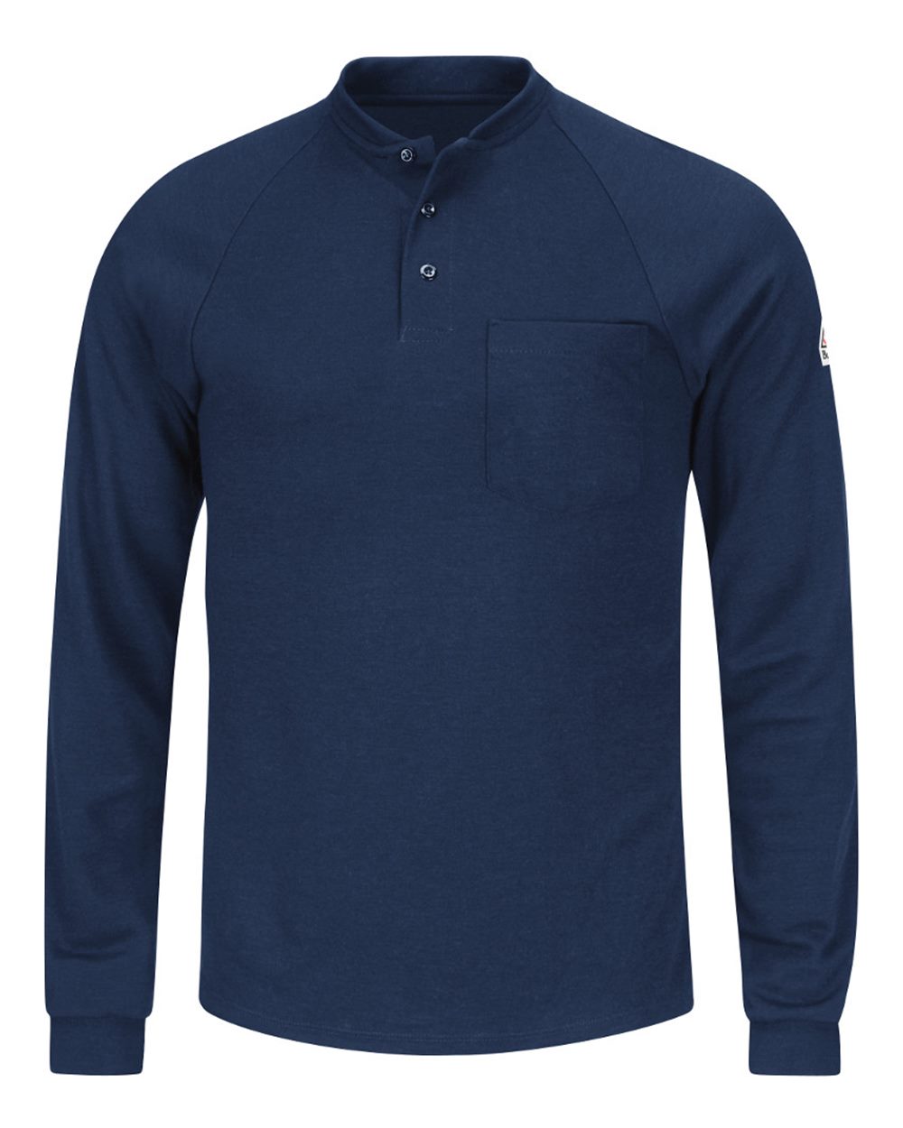 Men's Long Sleeve Henley Shirt- CoolTouch®2 - SML2 9