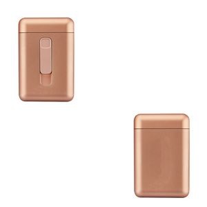 Elegant Cigarette Case With Front Slide Lighter 15