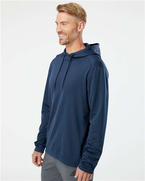 Men's Textured Mixed Media Midweight Hooded Sweatshirt - A530, custom hoodie or sweatshirt with logo imprint 12