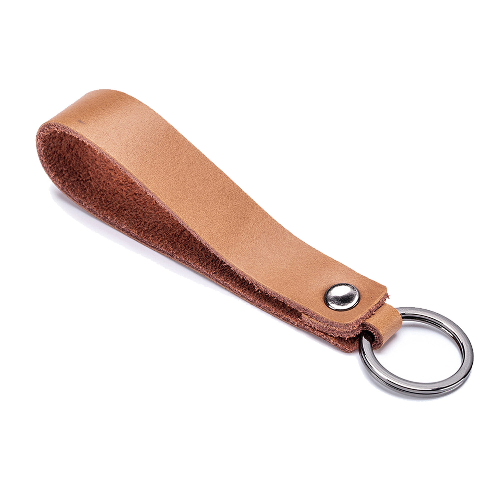 Premium Genuine Leather Keychain for Brand Promotion and Thoughtful Gifting 2