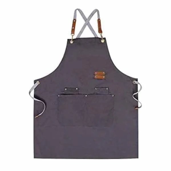 Chef Adjustable Canvas Work Apron 6