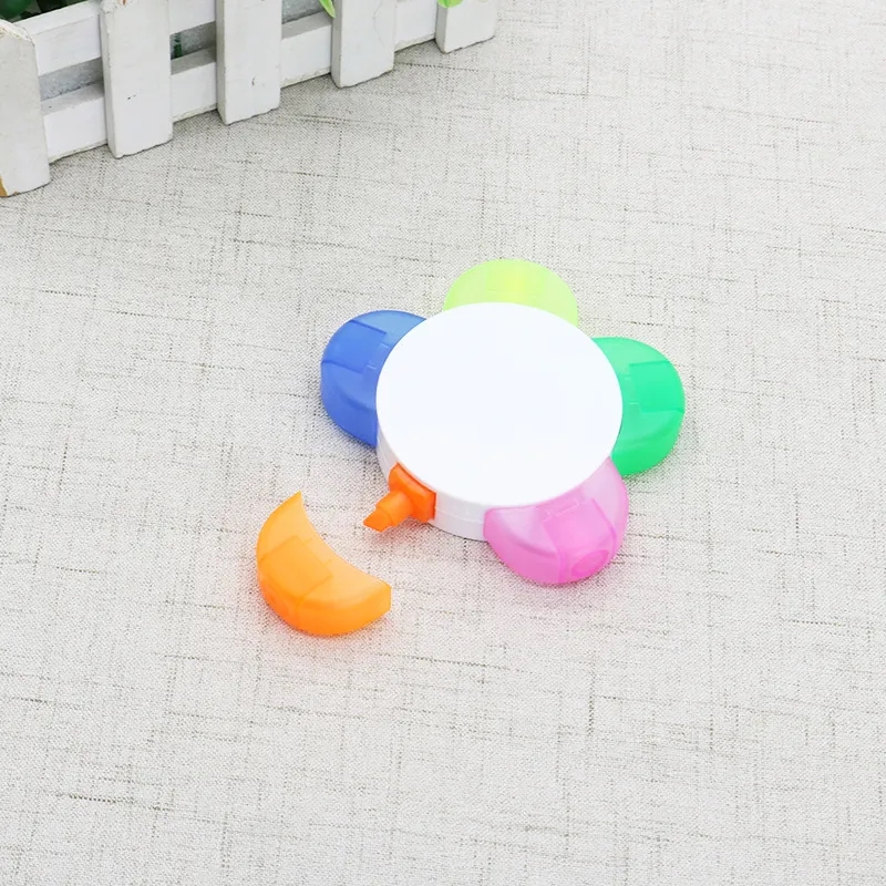 Five-Color Sunflower Highlighter 2