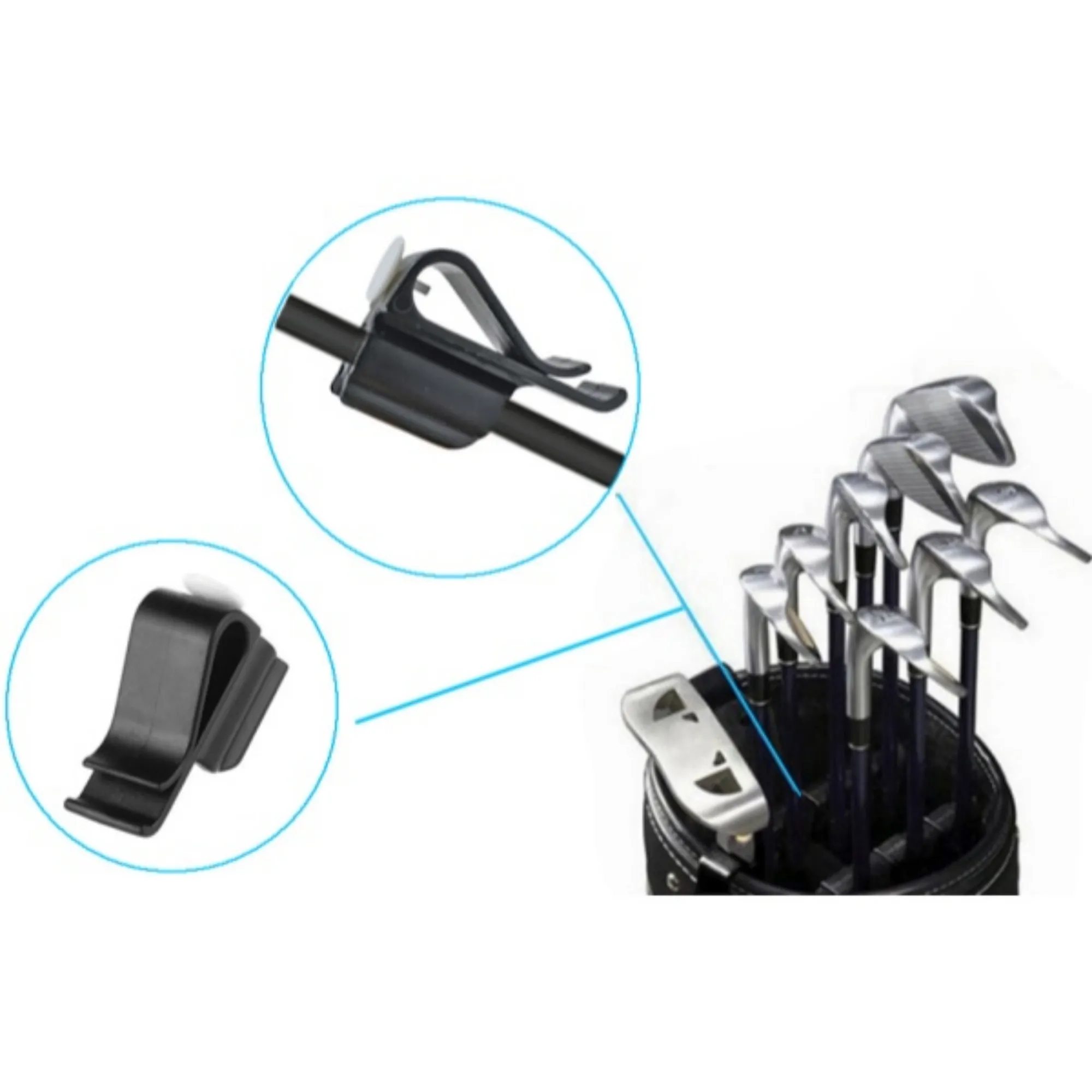 Golf Putter Clip Holder Ball Marker 4