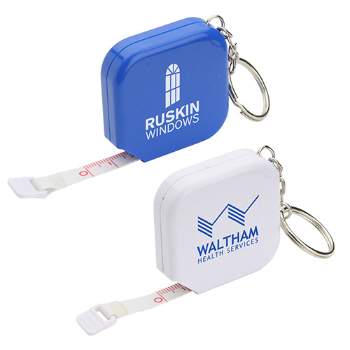 Square 5-Foot Tape Measure with Key Chain 5