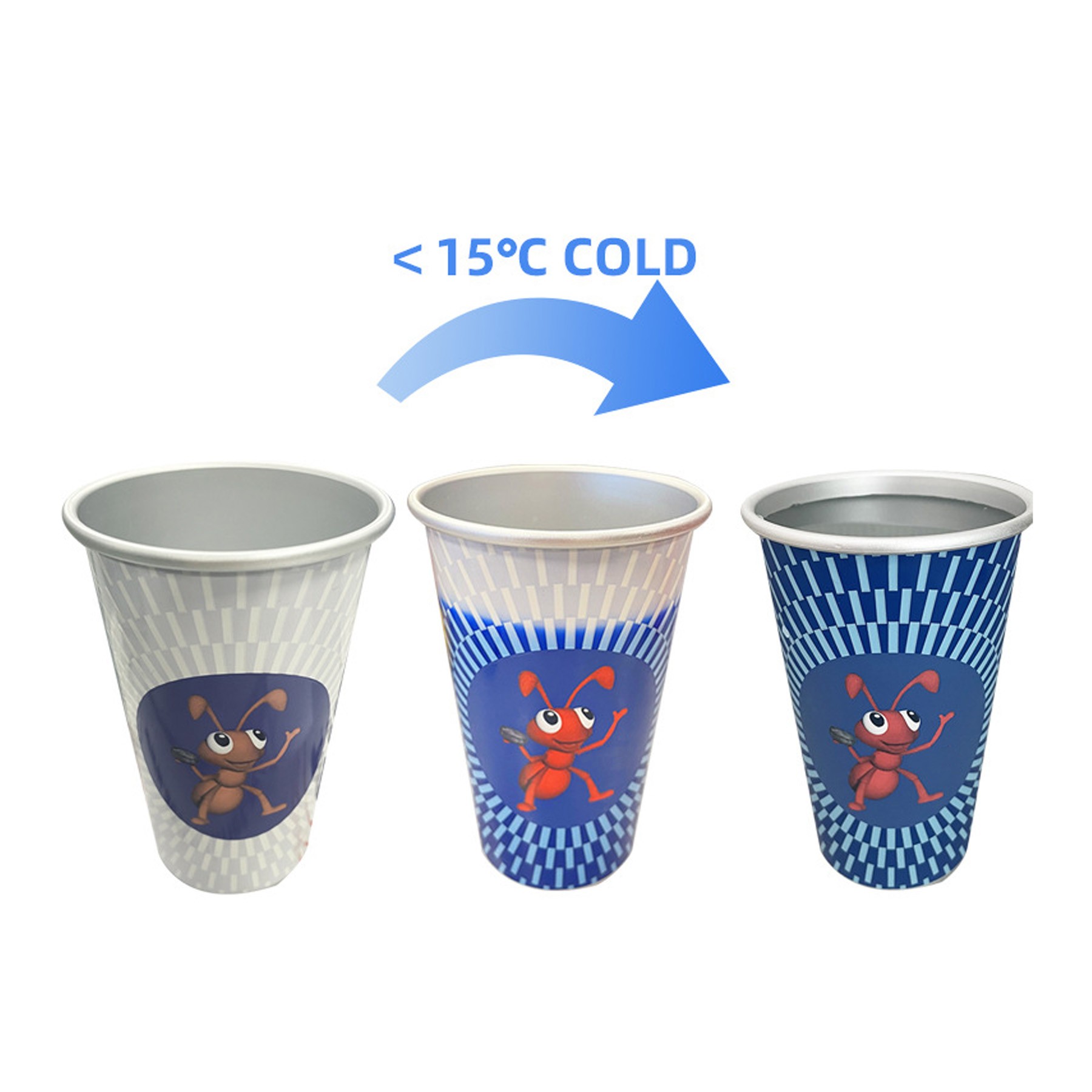 Food Grade Aluminum Cups For Cold Change 2