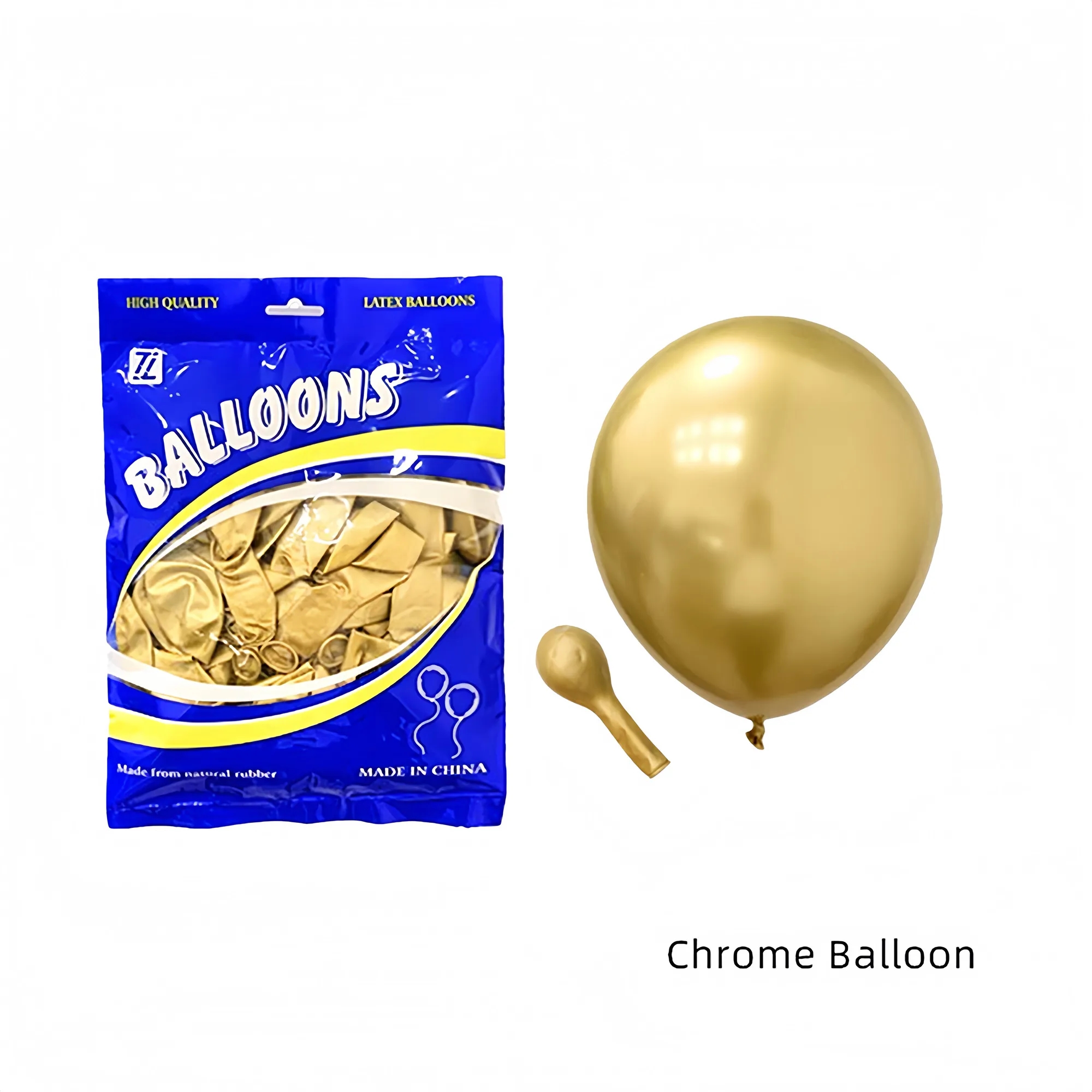 Round Metallic Latex Balloon For Event Decor Free Shipping 1