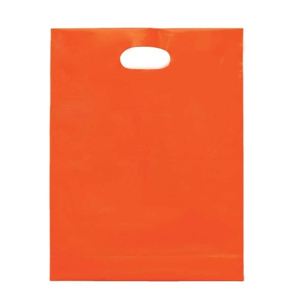 Plastic Die Cut Handle Bag - 12 " x 4 " x 15.75 " 5