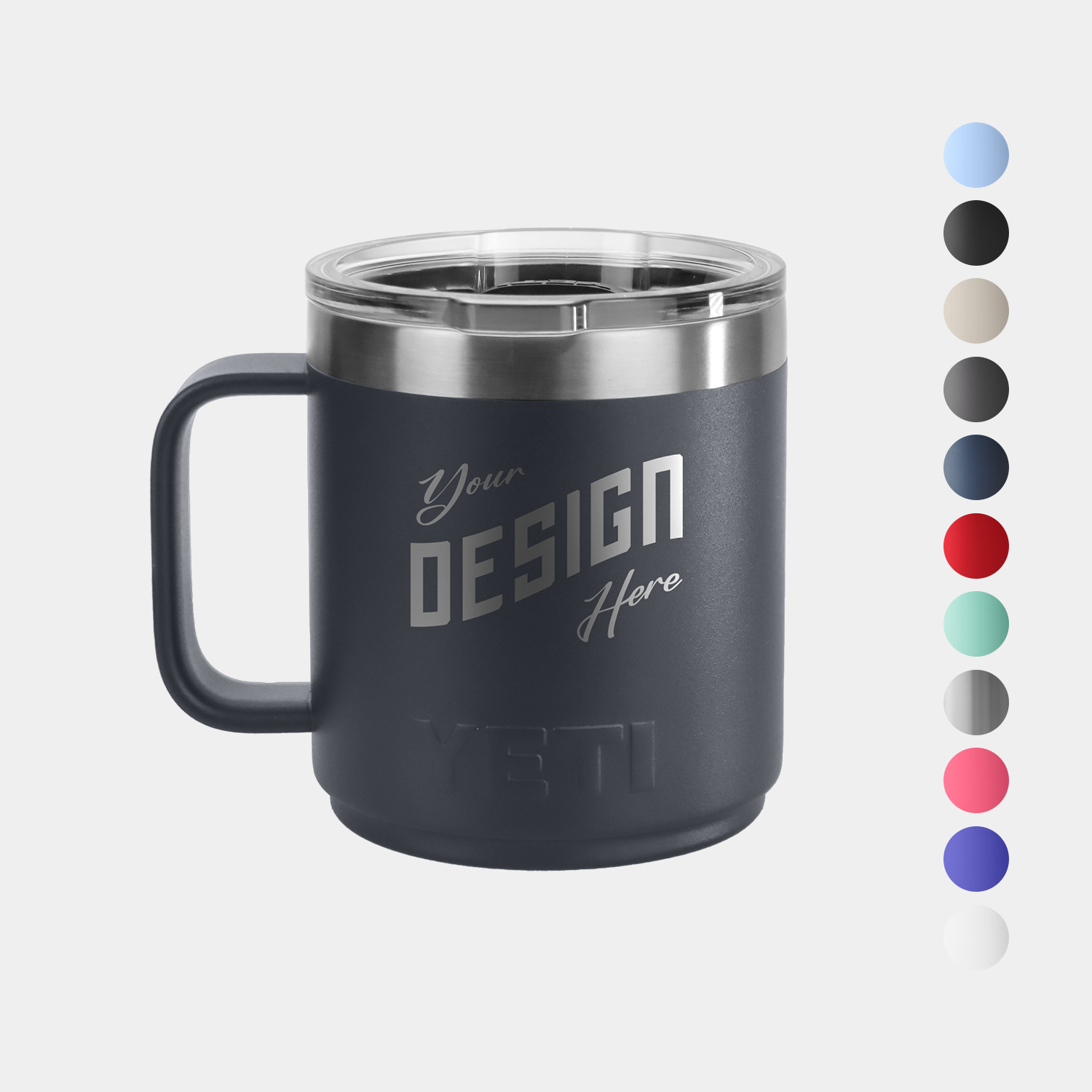 10 oz YETI® Stainless Steel Insulated Stackable Ceramic Lining Mug 2
