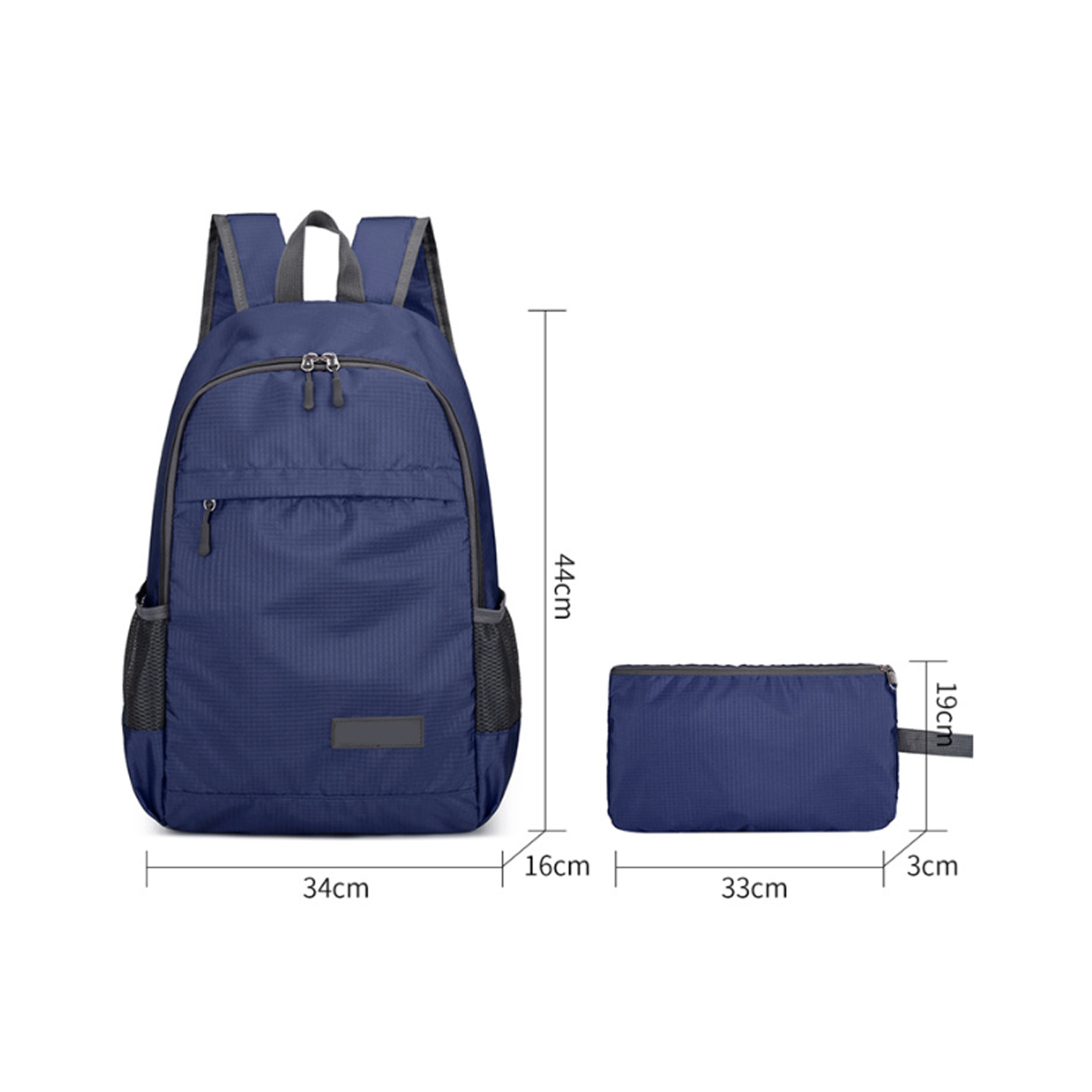 20L Foldable Lightweight Backpack with Water Resistant Bags 3