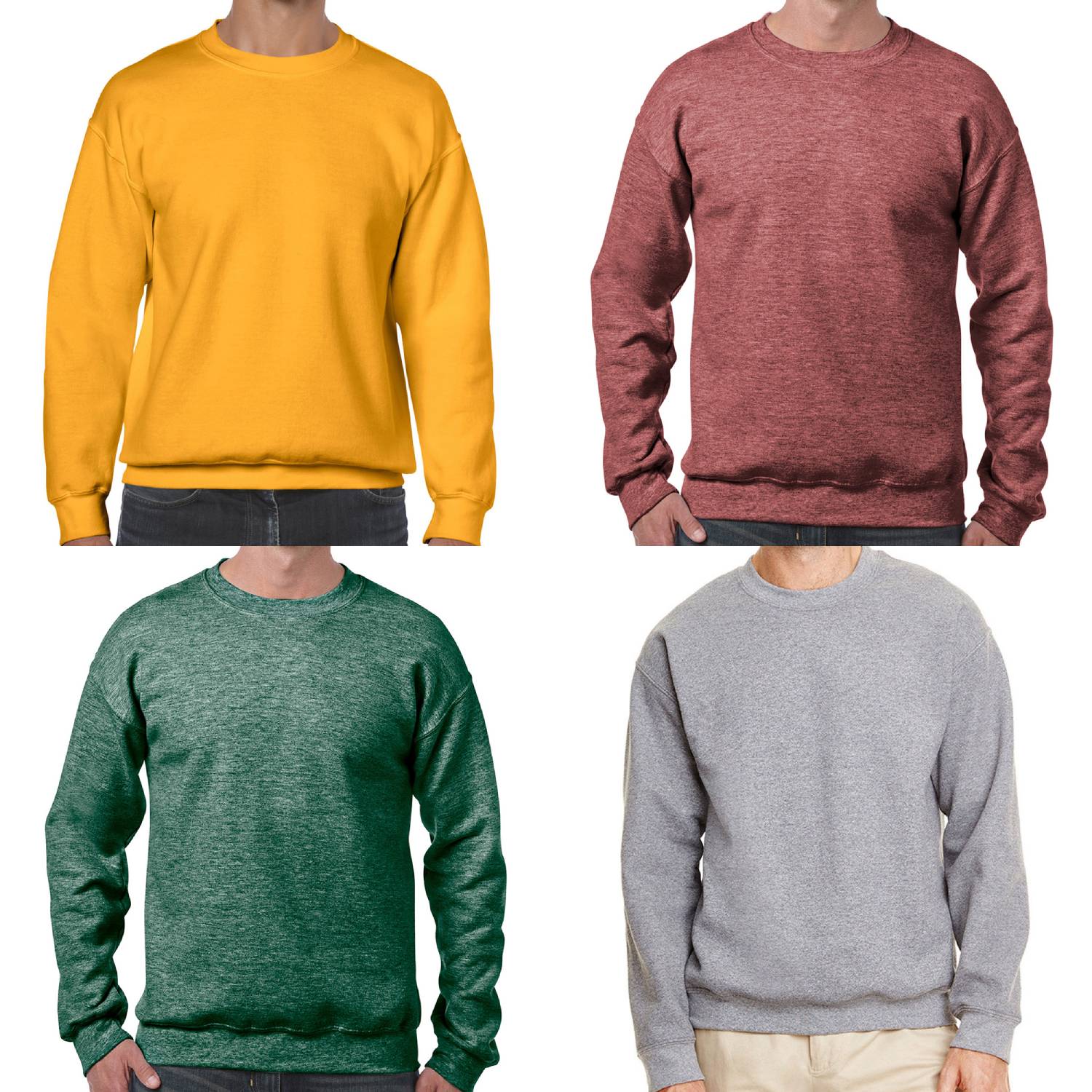 Adult 7.75 oz. Cotton Blend Crewneck Sweatshirt 6