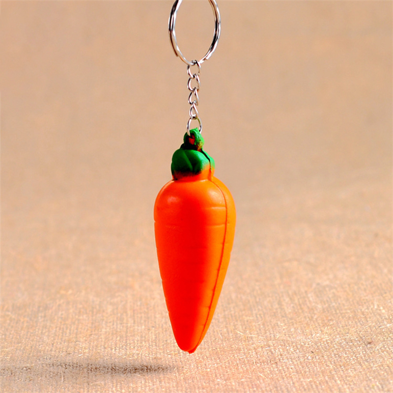 2 in 1 Carrot Keychain and Stress Reliever 4