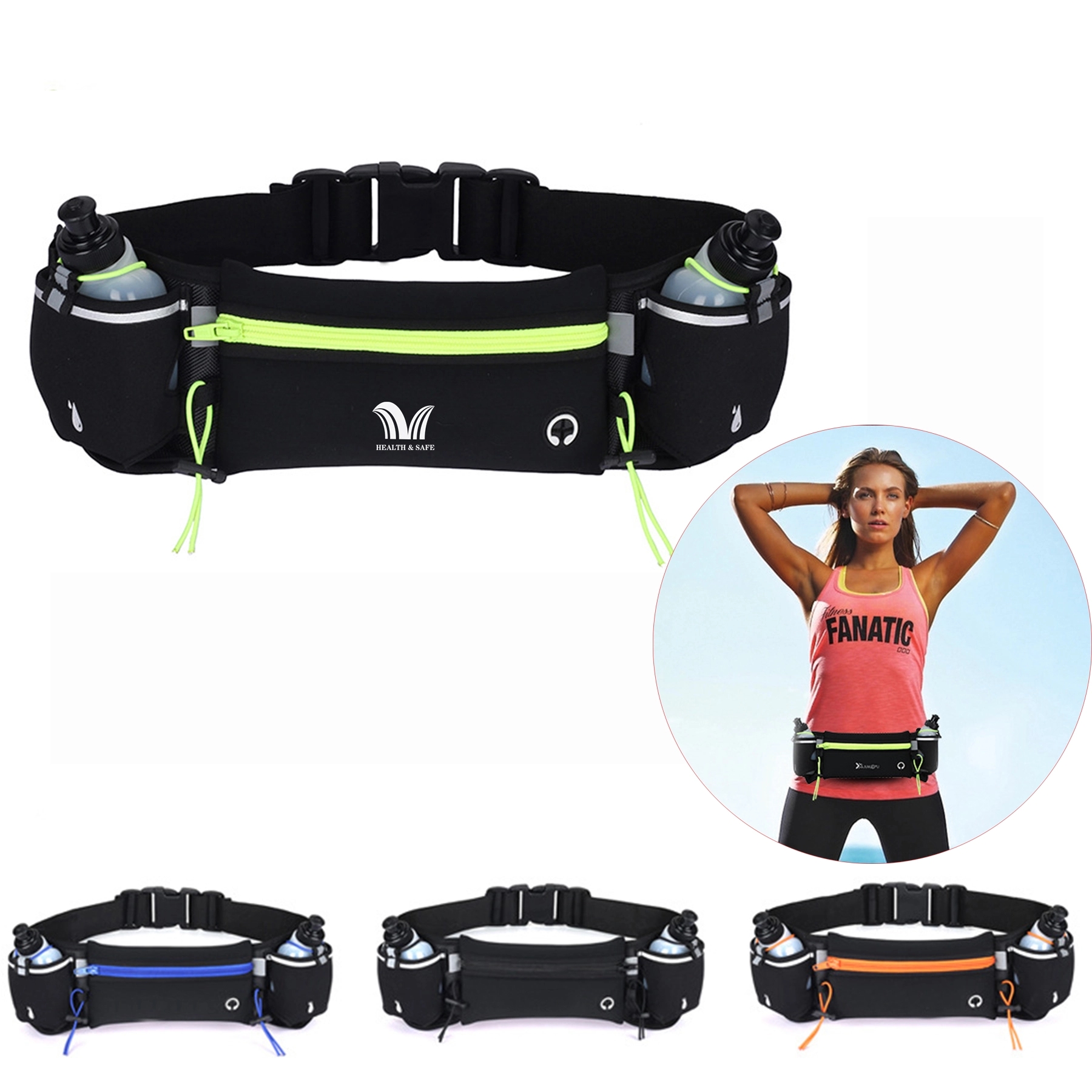 Waterproof Sport Waist Fanny Pack 4