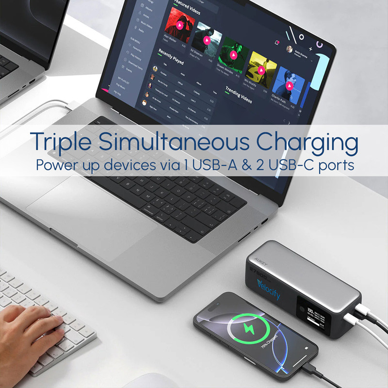 AUKEY 27600 140W Ultra-Fast Charging Power Bank 1