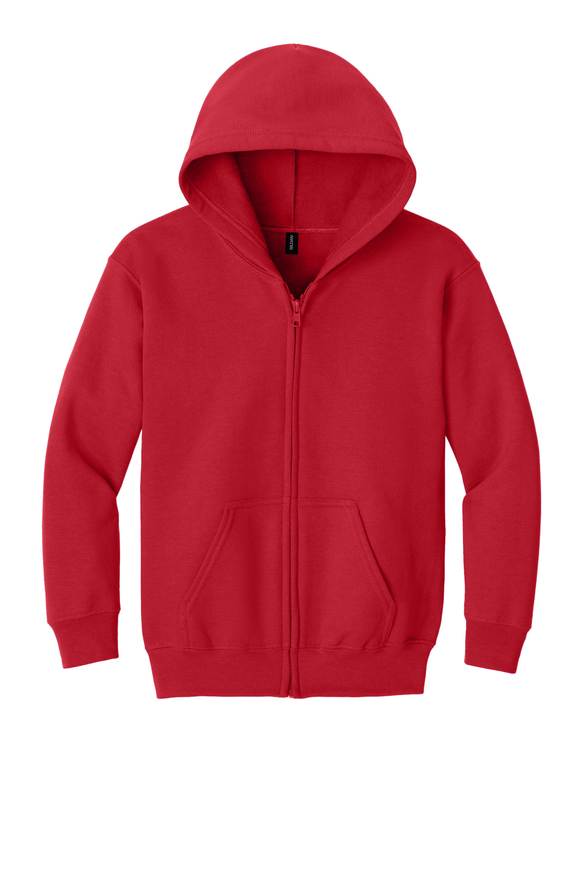 Gildan Youth Heavy Blend Full-Zip Hooded Sweatshirt. 18600B 44