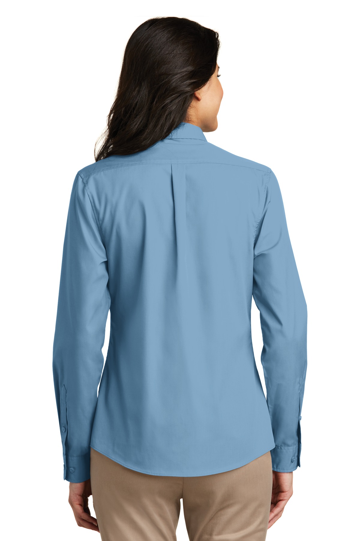 Port Authority Women's Long Sleeve Carefree Poplin Shirt. LW100 57