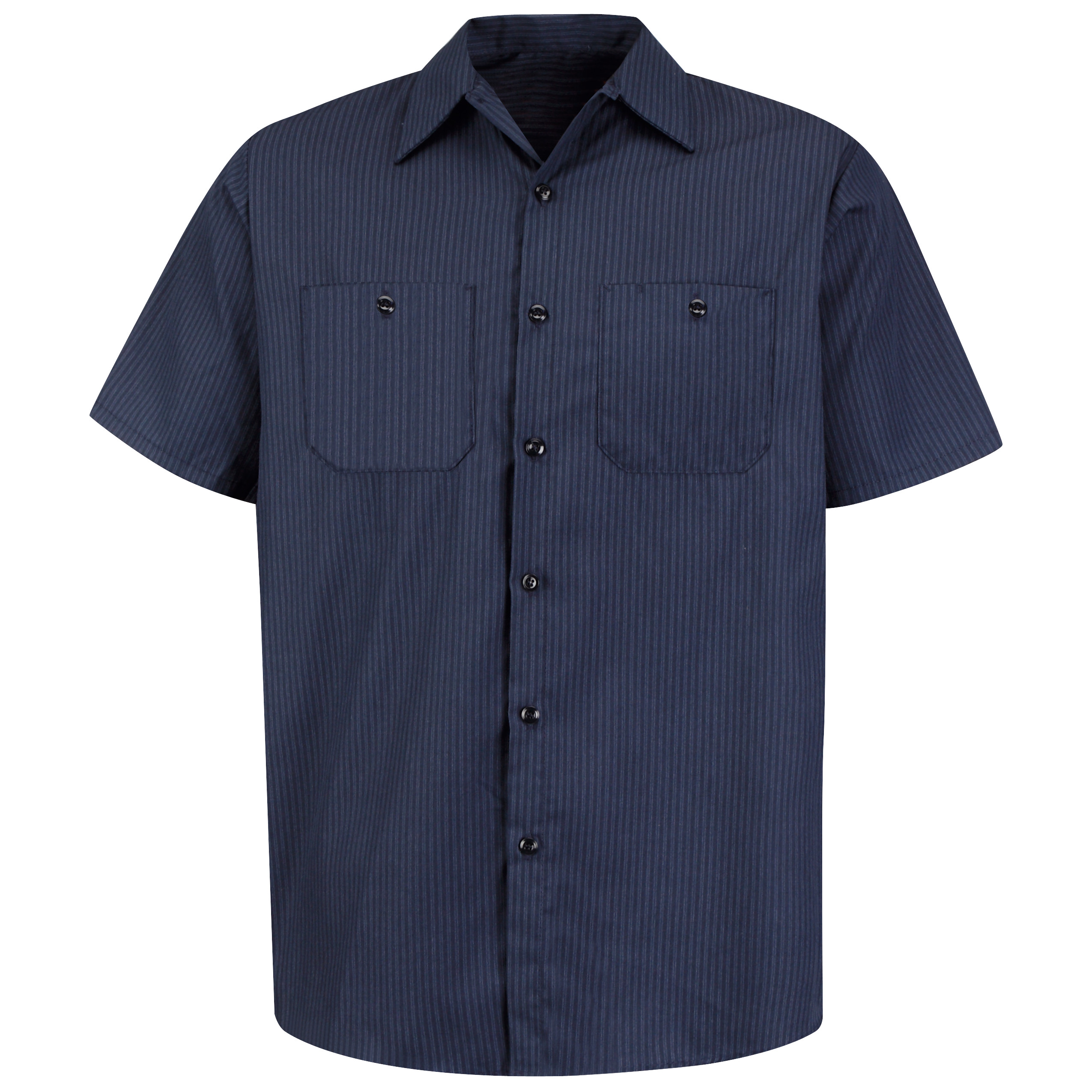 Red Kap® Men's Short Sleeve Durastripe® Work Shirt 3