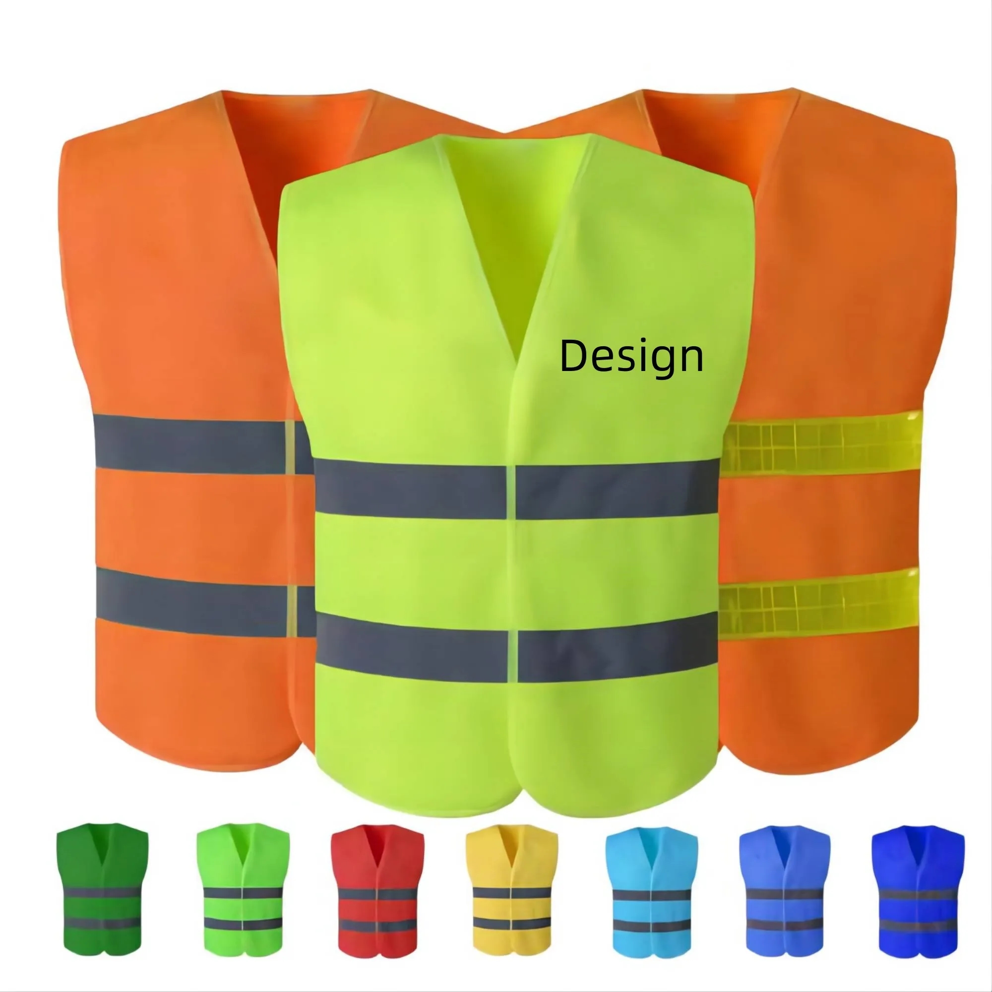 Safety Vest with Reflective Strips 6