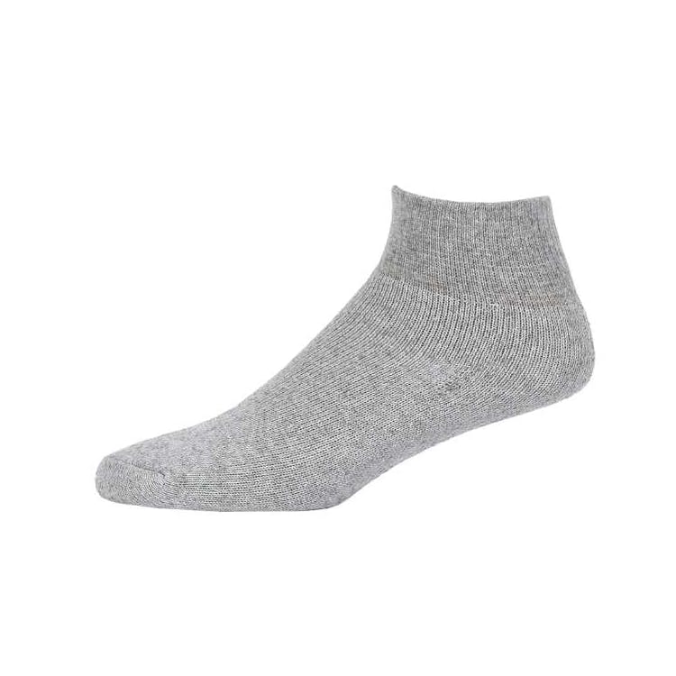 Quarter Sports Socks - Gray Size 9-11 4 Pack 2