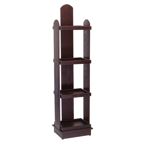 Floor 66"h Wine Bottle Display 4 shelves