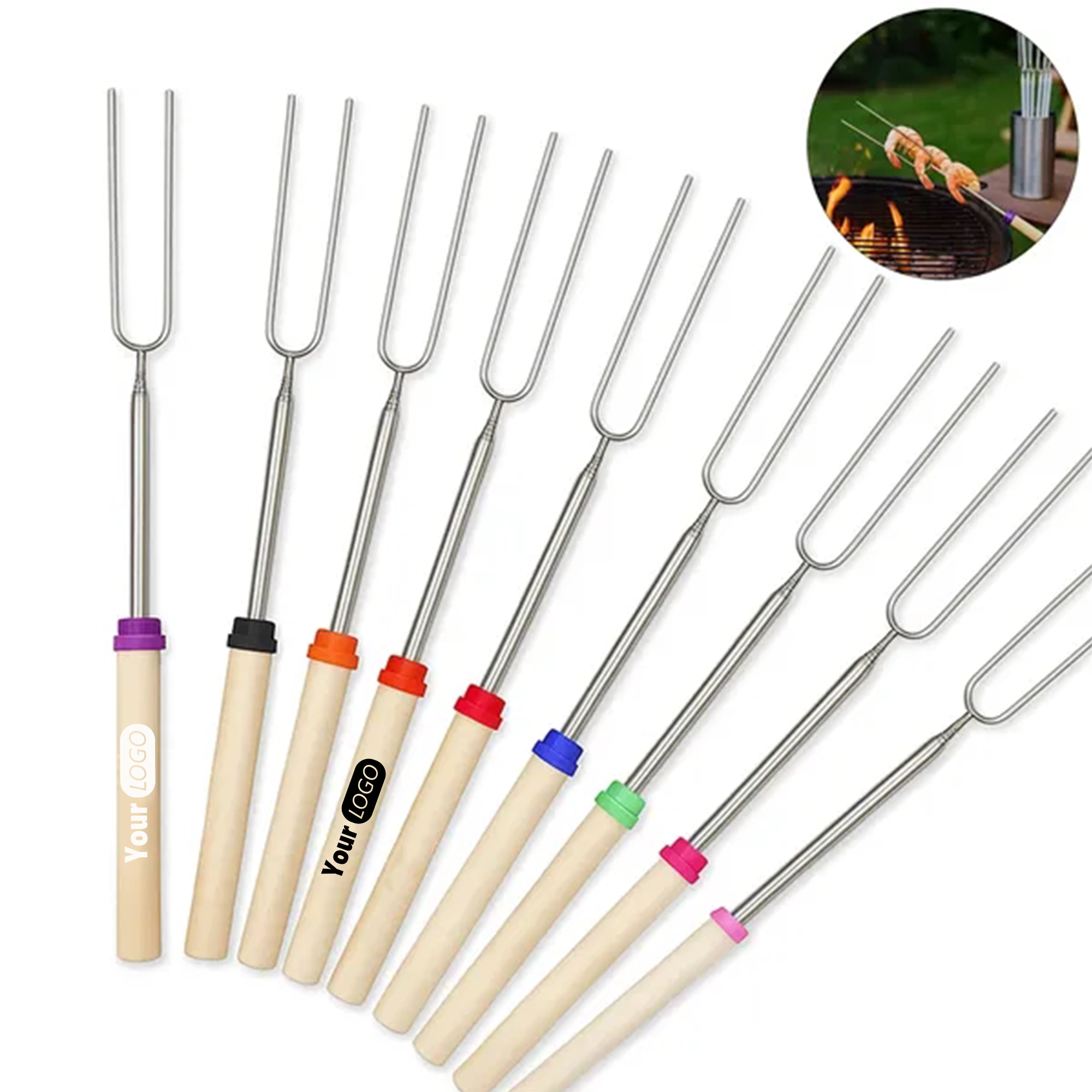 Telescoping Barbecue Fork 9