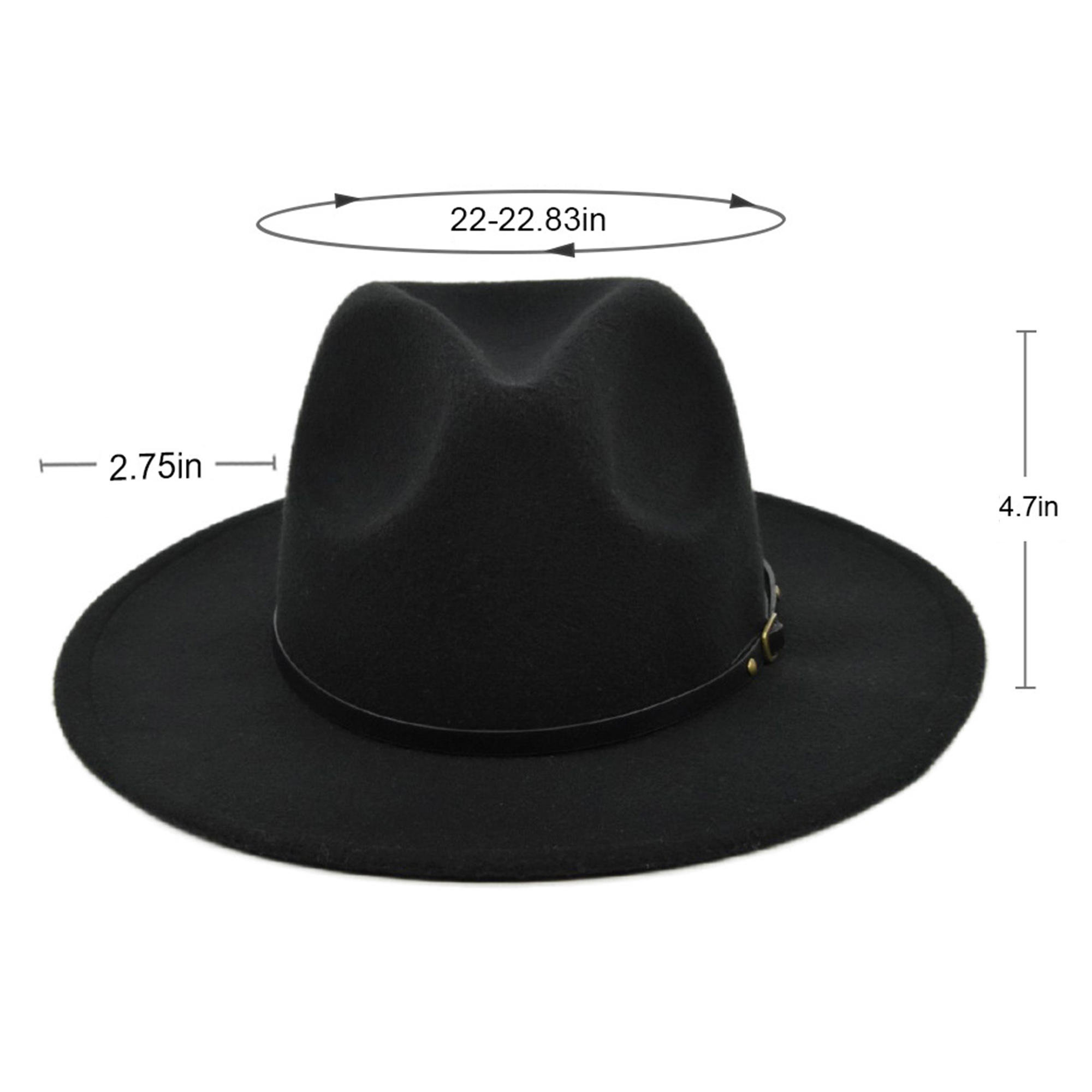 Women Felt Jazz Hat 3