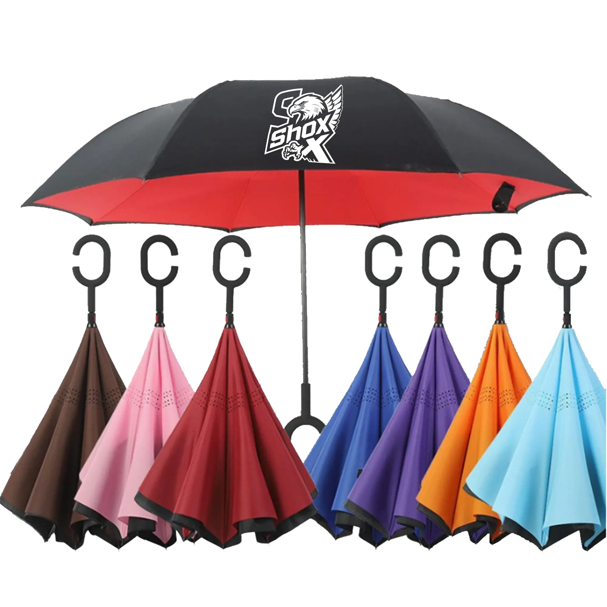 MOQ 20 Inverted Reverse Umbrella 3