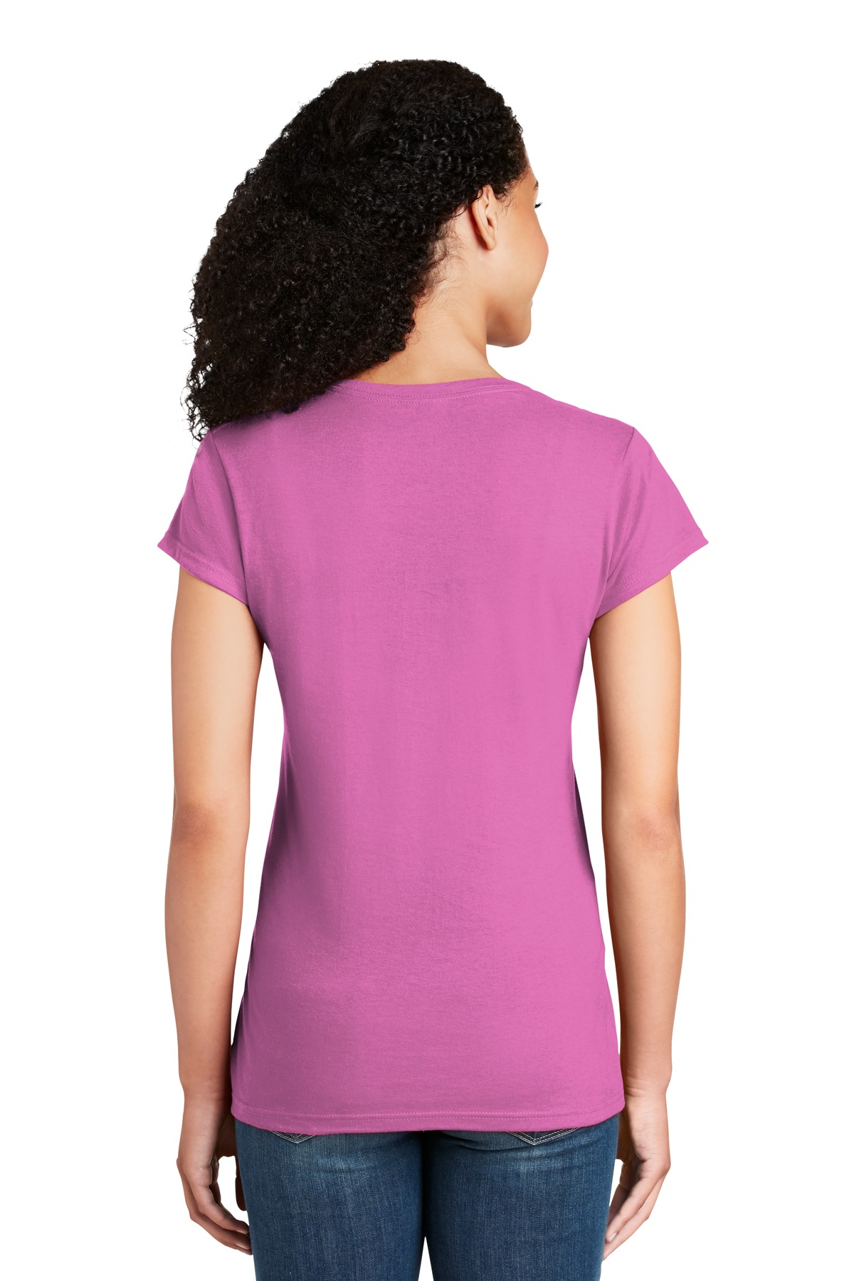 Gildan® Softstyle Women's Fit V-Neck T-Shirt 18