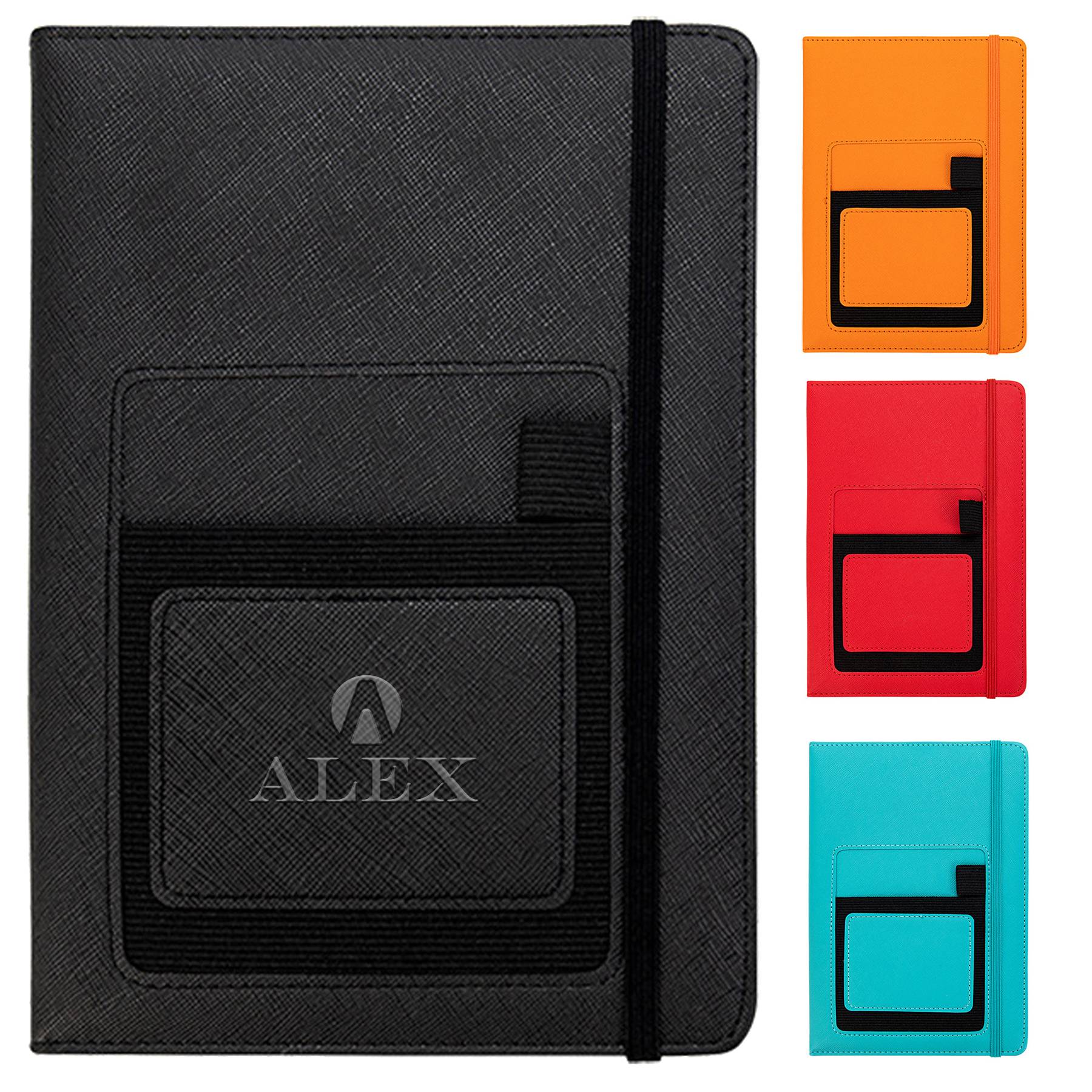 Multi Functional A5 Notebook With Pocket 2