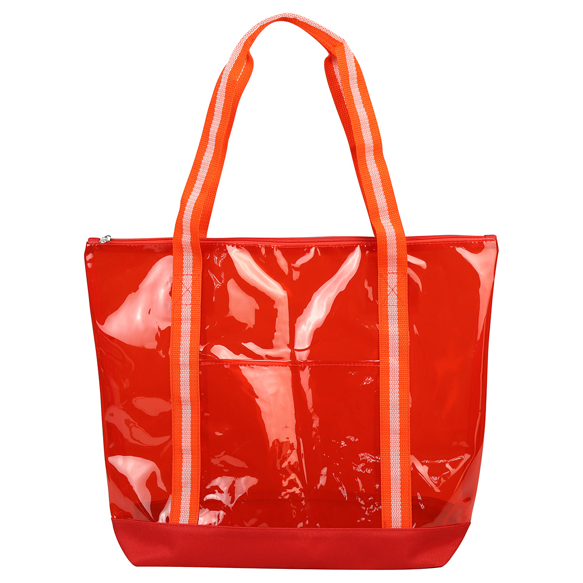 Diamond Clear TPU Zippered Tote 3