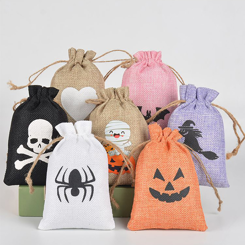 Halloween Candy Drawstring Bag 4