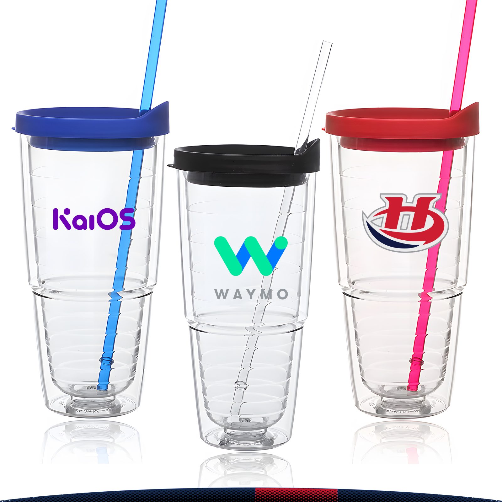 24 oz. Briza Clear Acrylic Tumblers 6
