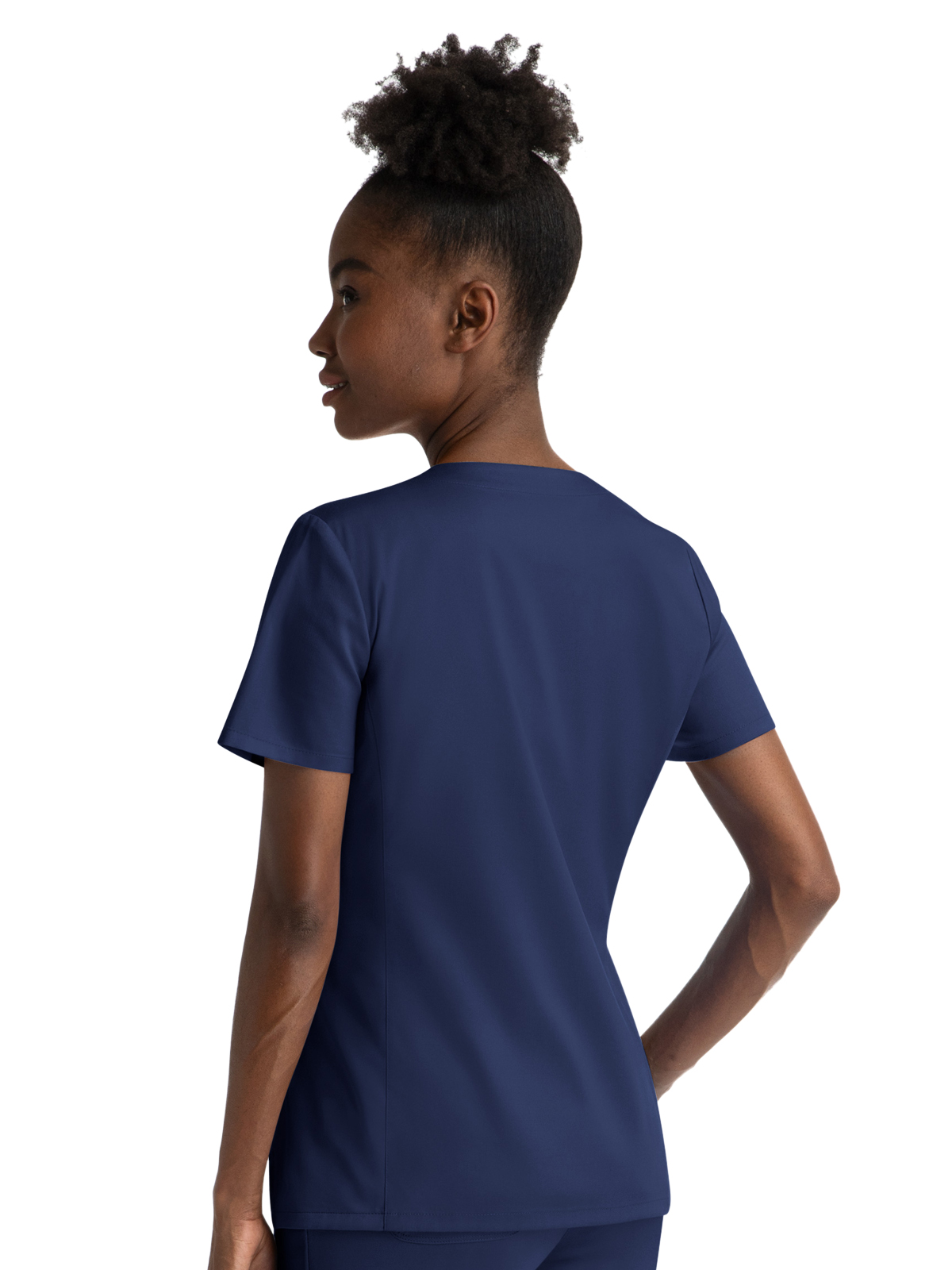 Maevn - Matrix - Women's Three-Pocket Notched Crew Neck Top 15