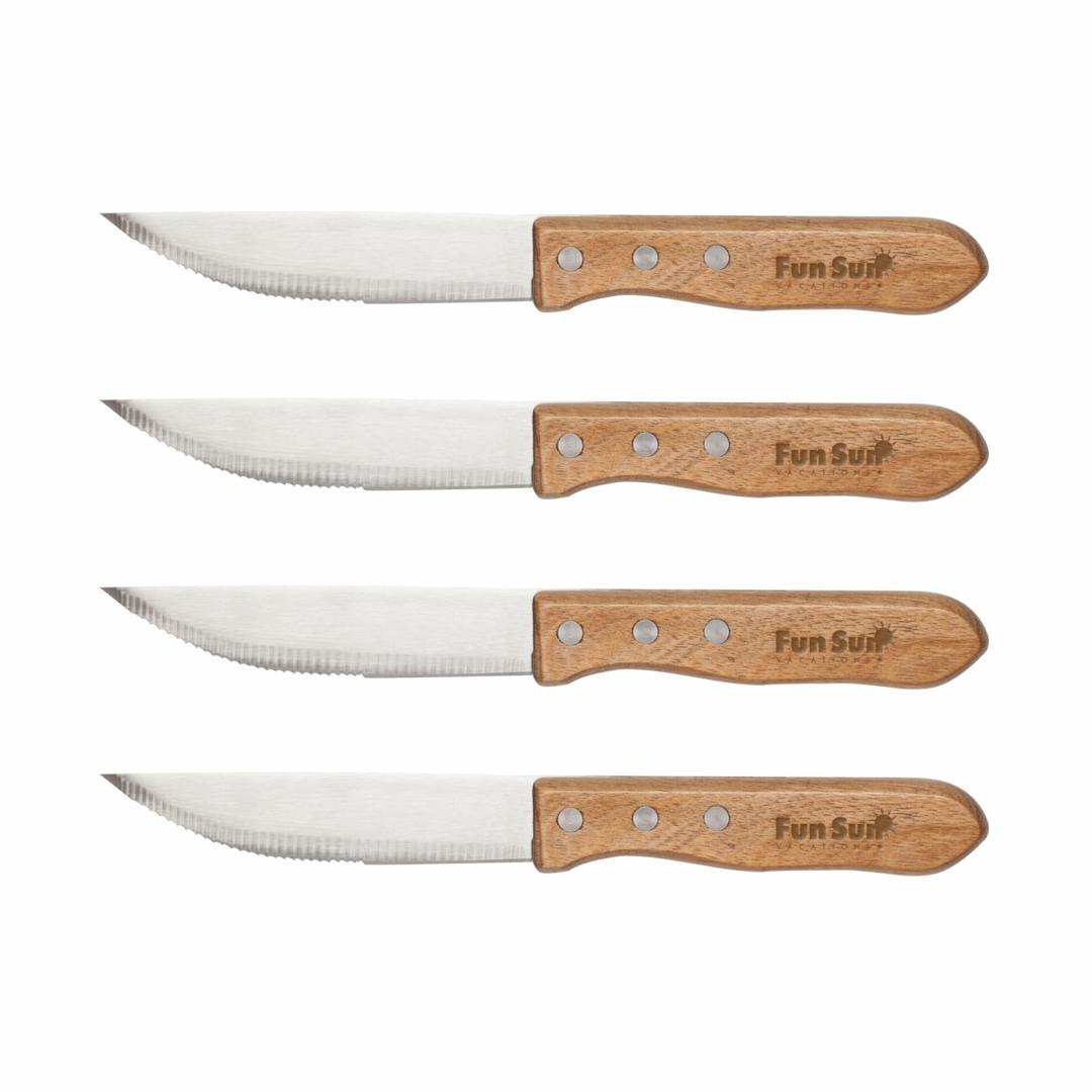 Rustler Steak Knife Set - 4pc 4