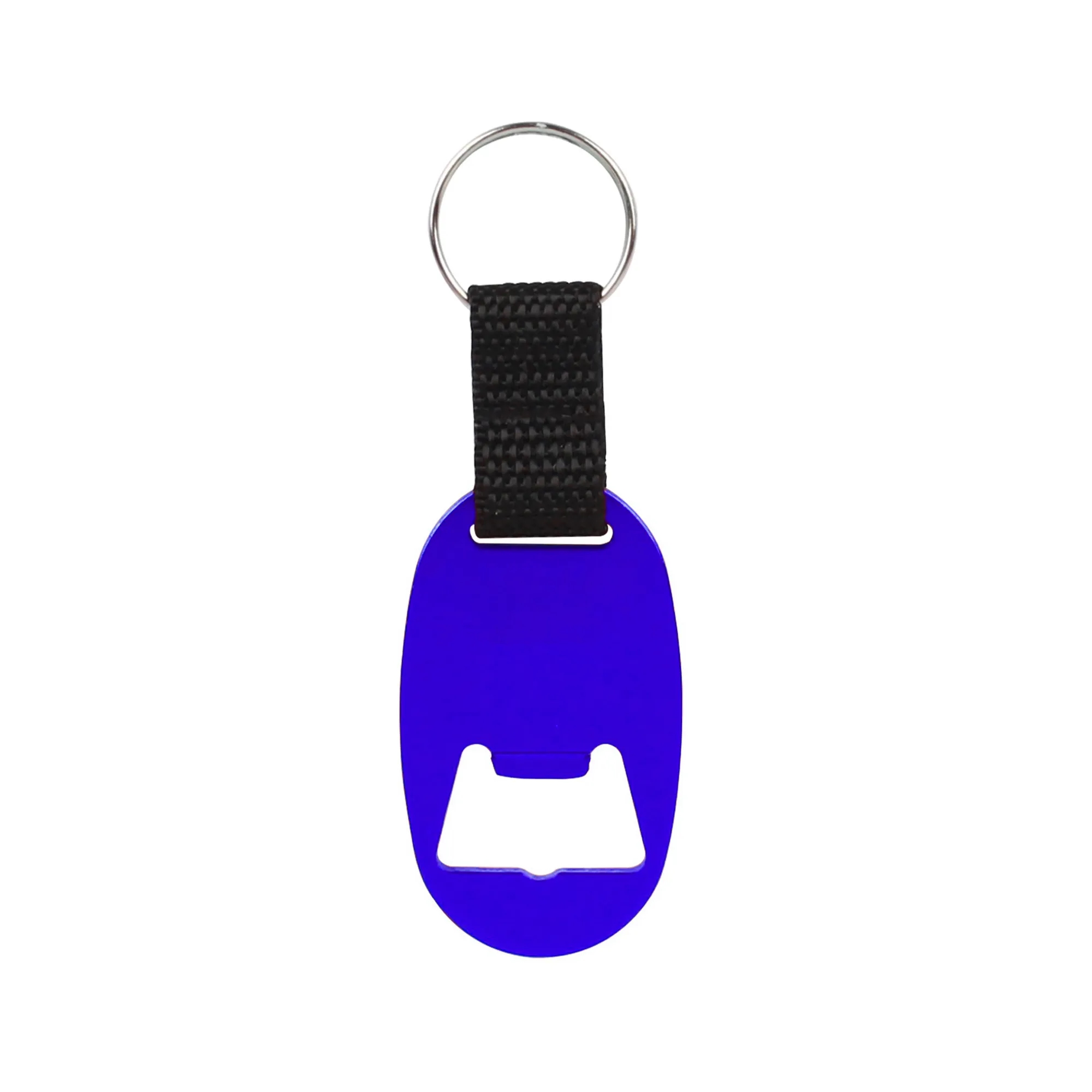 Oval Aluminum Bottle Opener Keychain 4