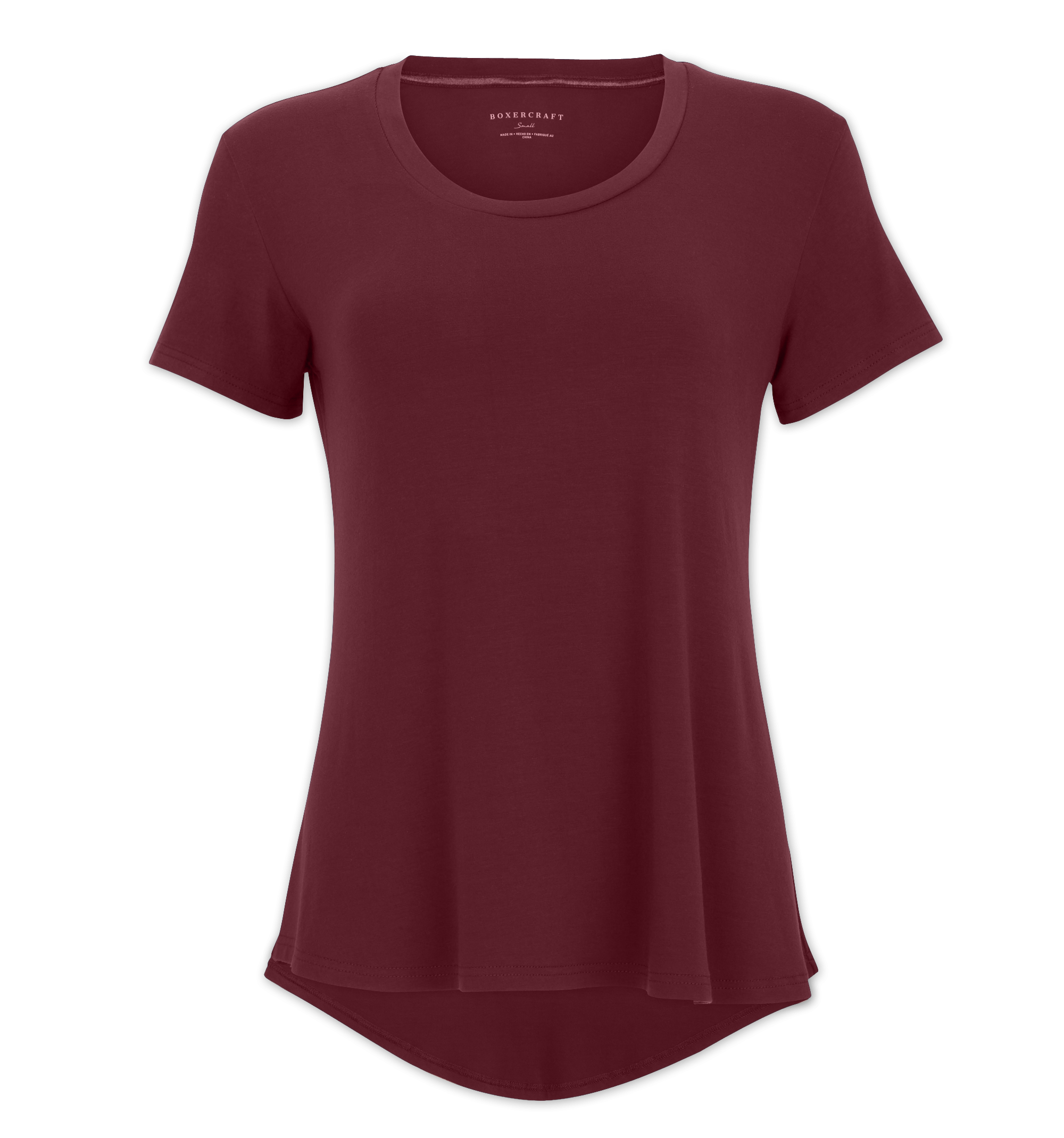 BOXERCRAFT WOMEN'S BAMBOO SCOOP NECK TEE 7
