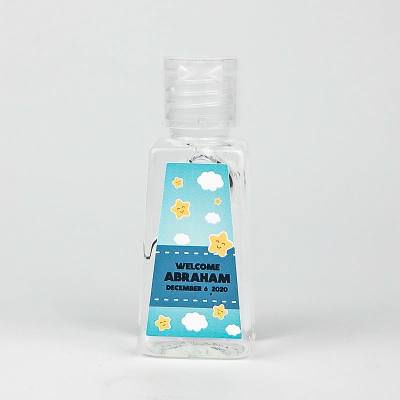1oz Custom Hand Sanitizer Triangle Bottles 23