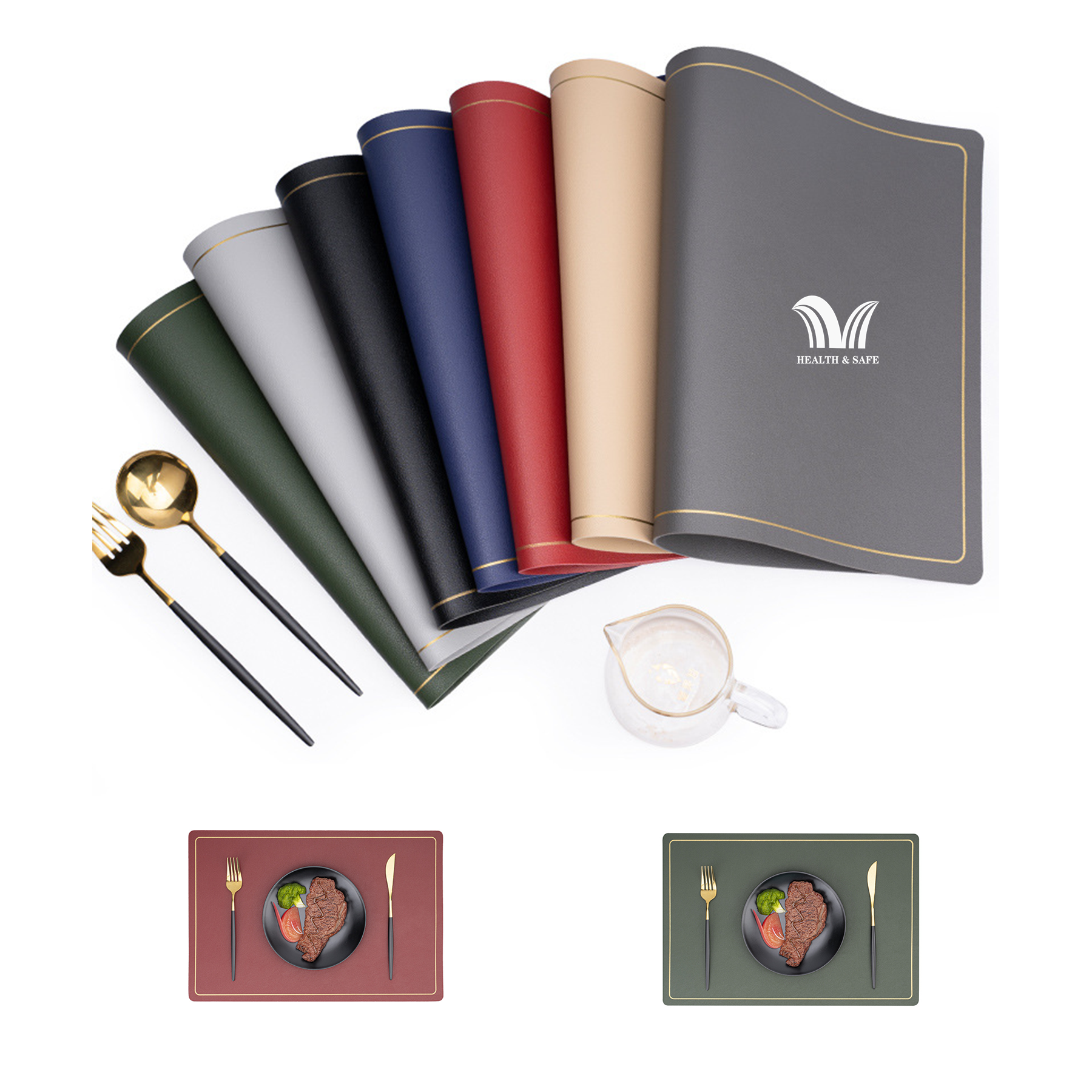 Placemats PU Dining Table Mat 1