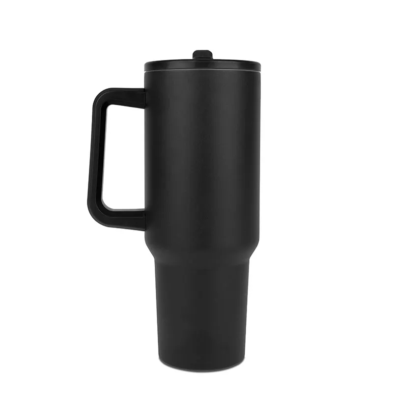 Hydravault FlipStraw Tumbler with Handle 40 oz. 18