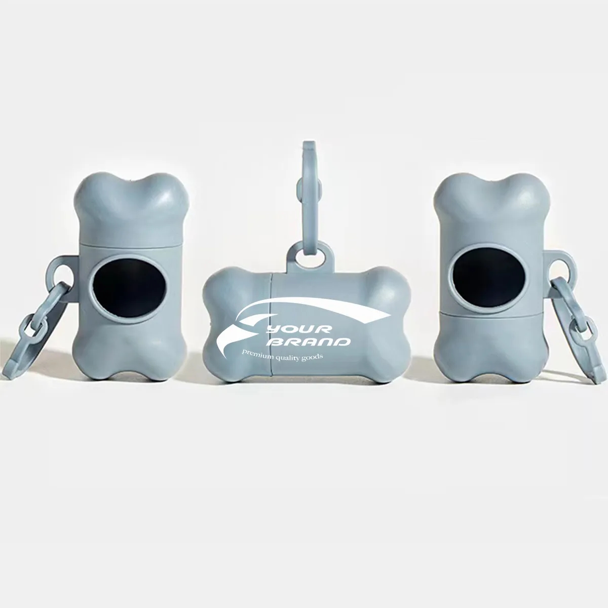Bone Shaped Poop Bag Pet Waste Disposal Dispenser 6