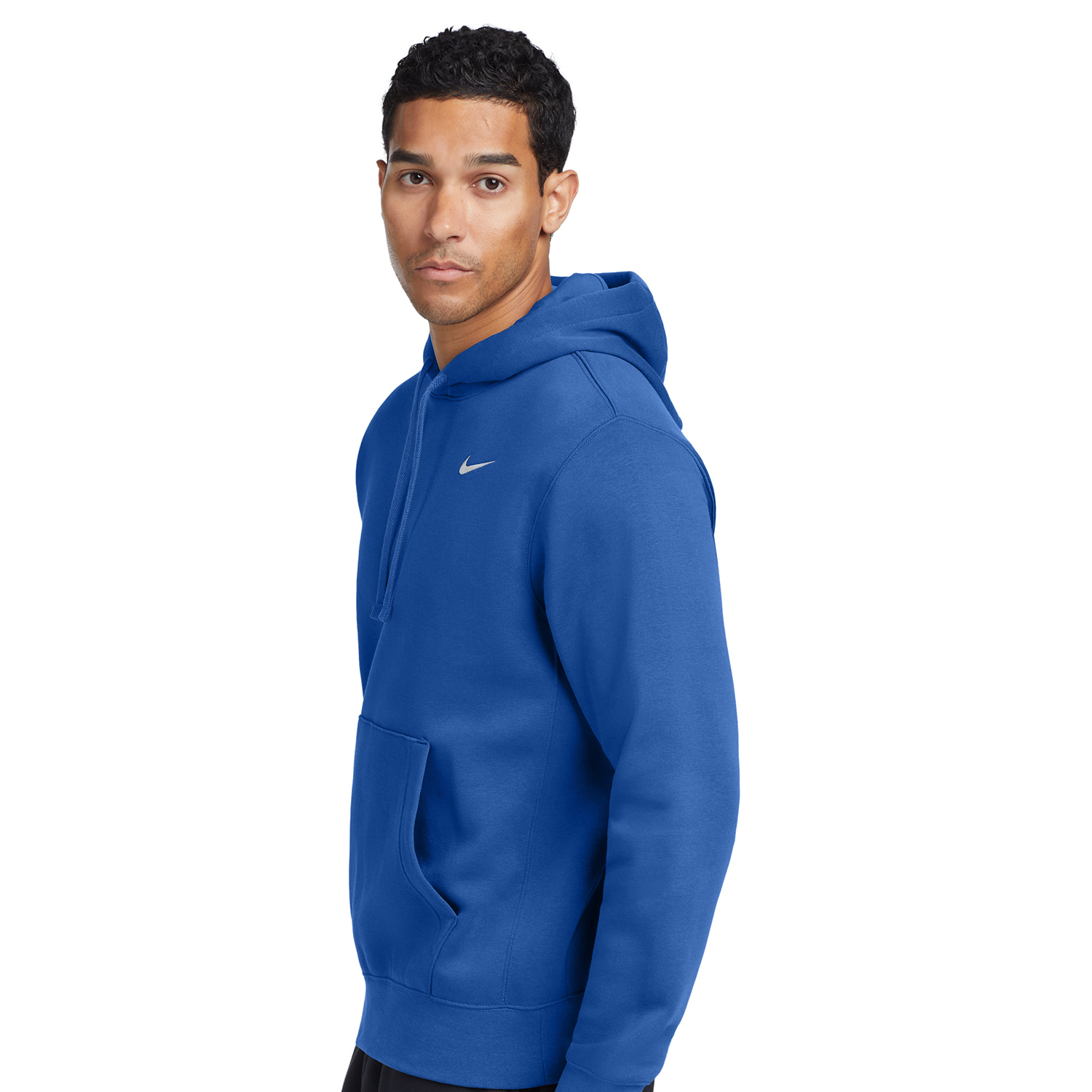 Nike Club Fleece Pullover Hoodie w/ Screen Print 8.2 oz. 2