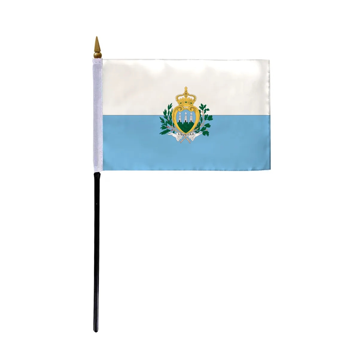 World Flag - San Marino With Seal 4