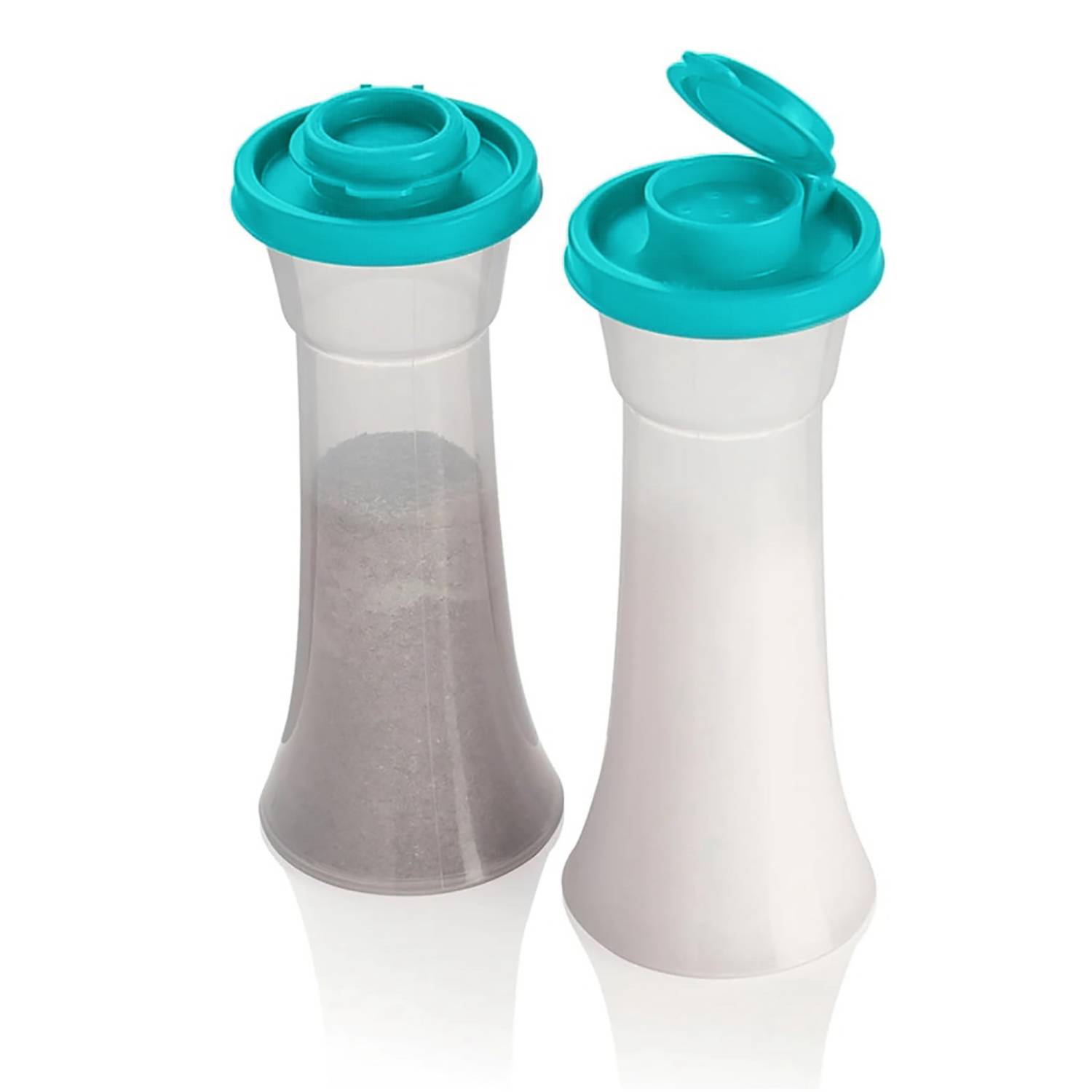 2pcs Plastic Salt & Pepper Shaker Set 3
