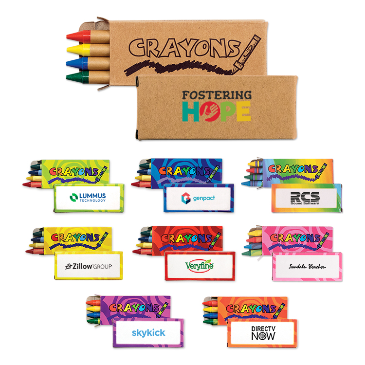 4 Pack Crayons 19