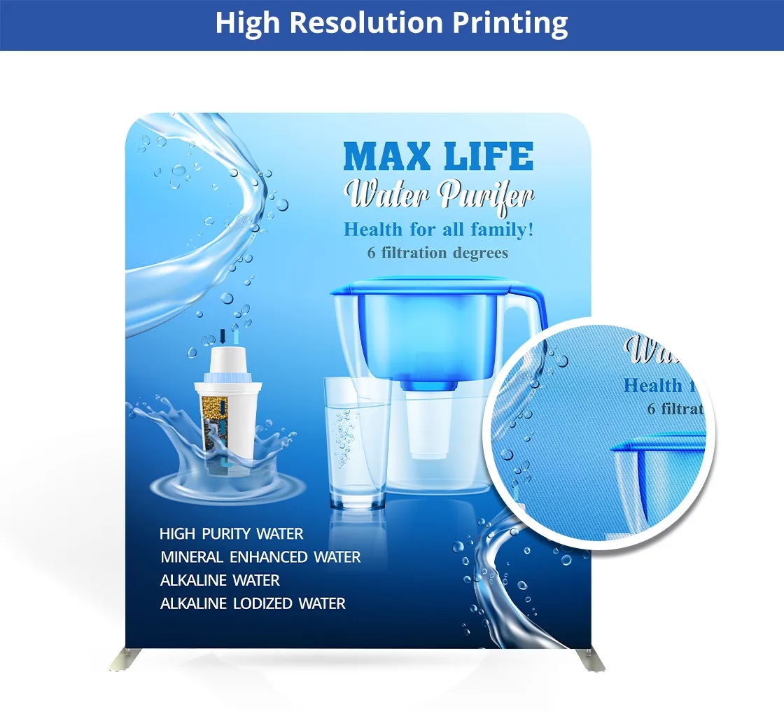 10ft Inline Trade Show Booth - Portable Display 13