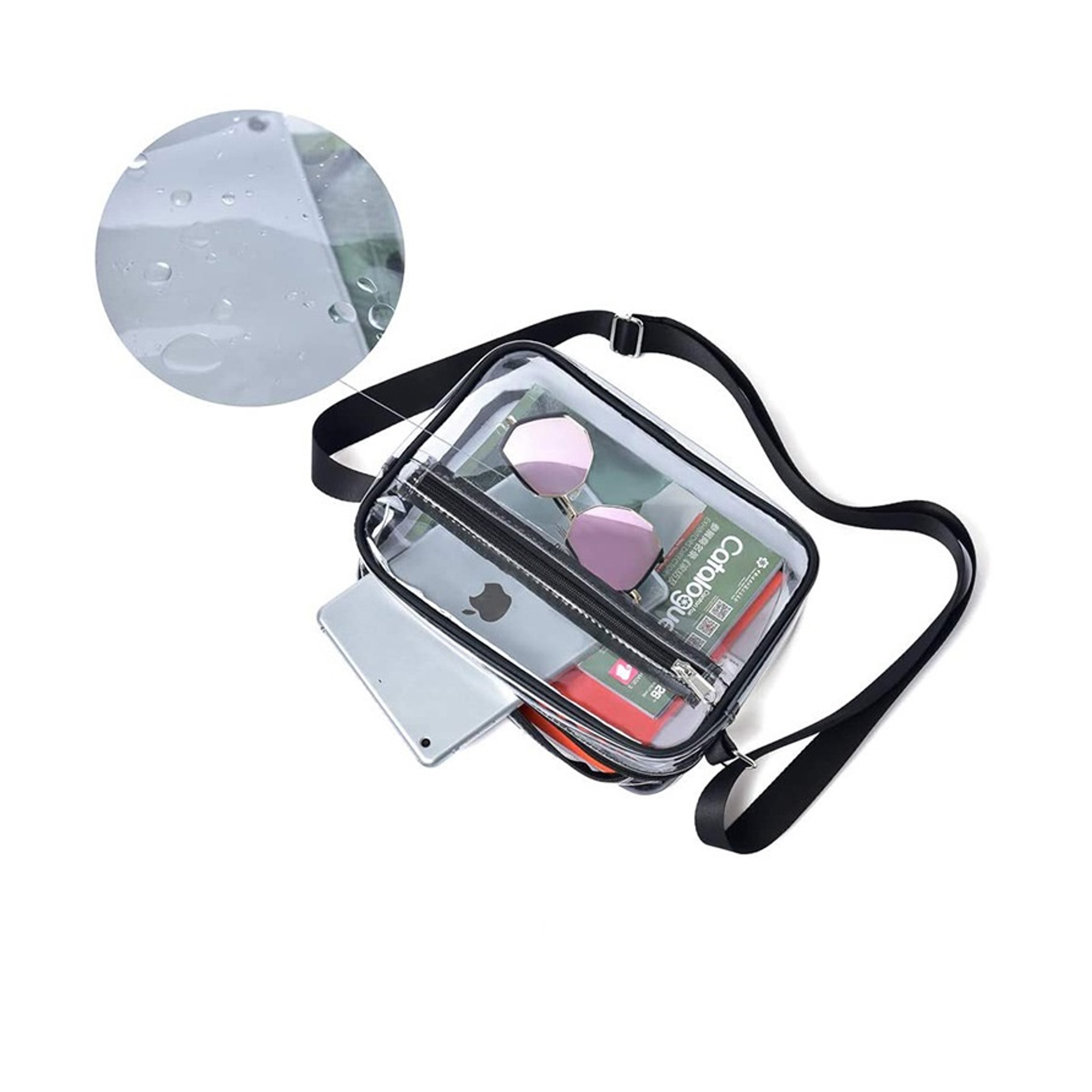 Clear Shoulder Bag (direct import) 3