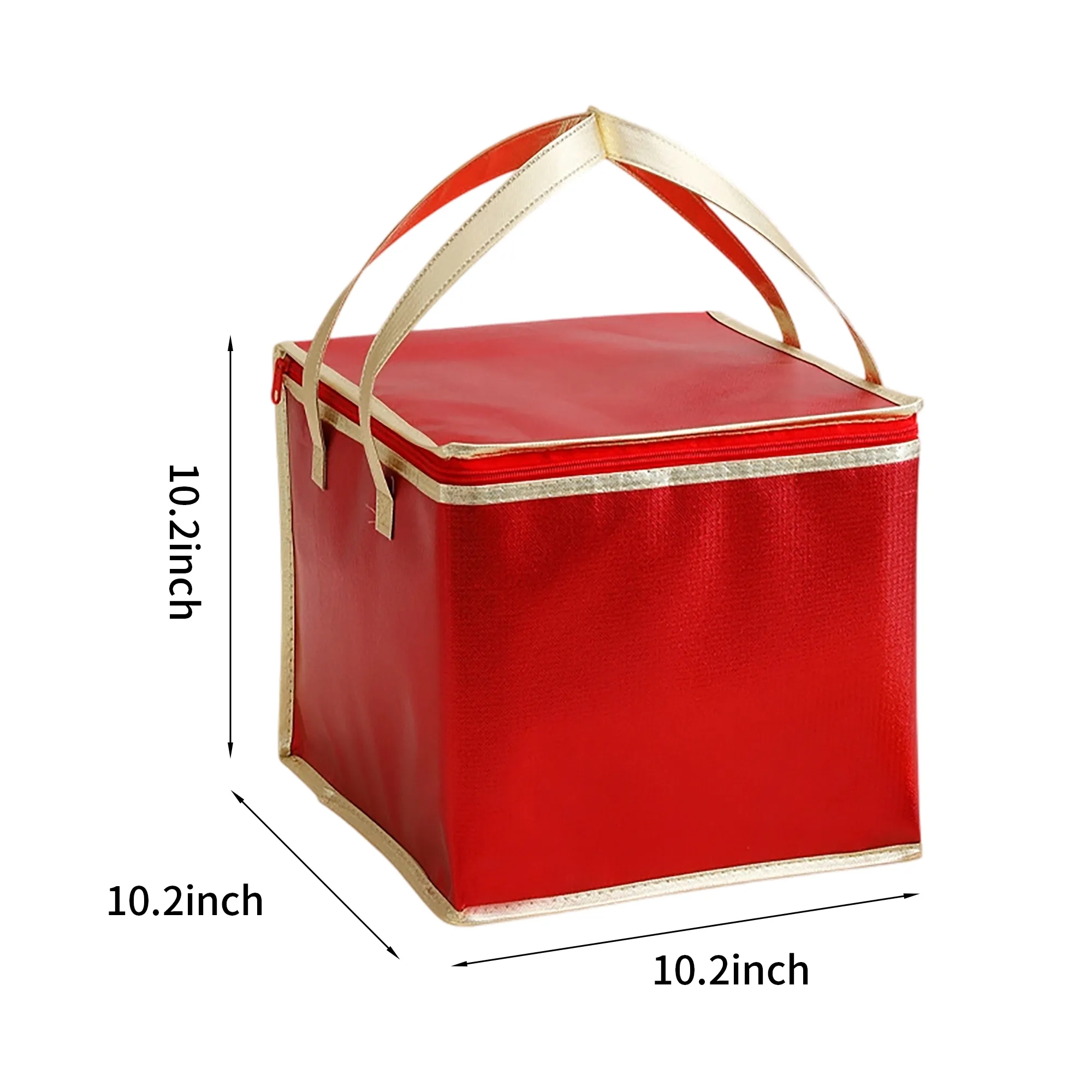 Insulated Zip Cooler Tote Bag 4