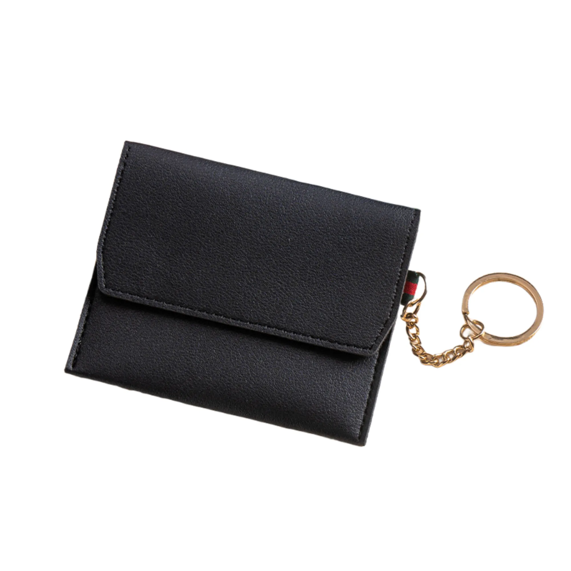 Mini Wallet Keychain Integrated ID Card Holder 19