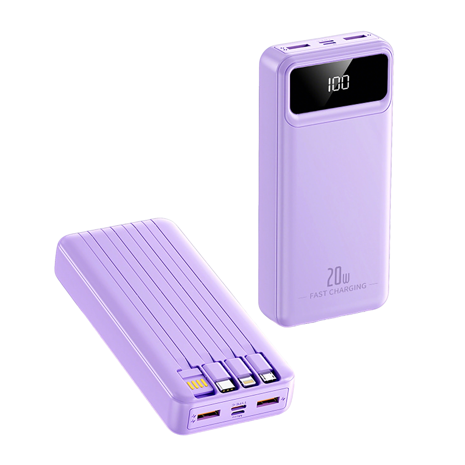 10000mAh Portable Fast Charging Power Bank 5