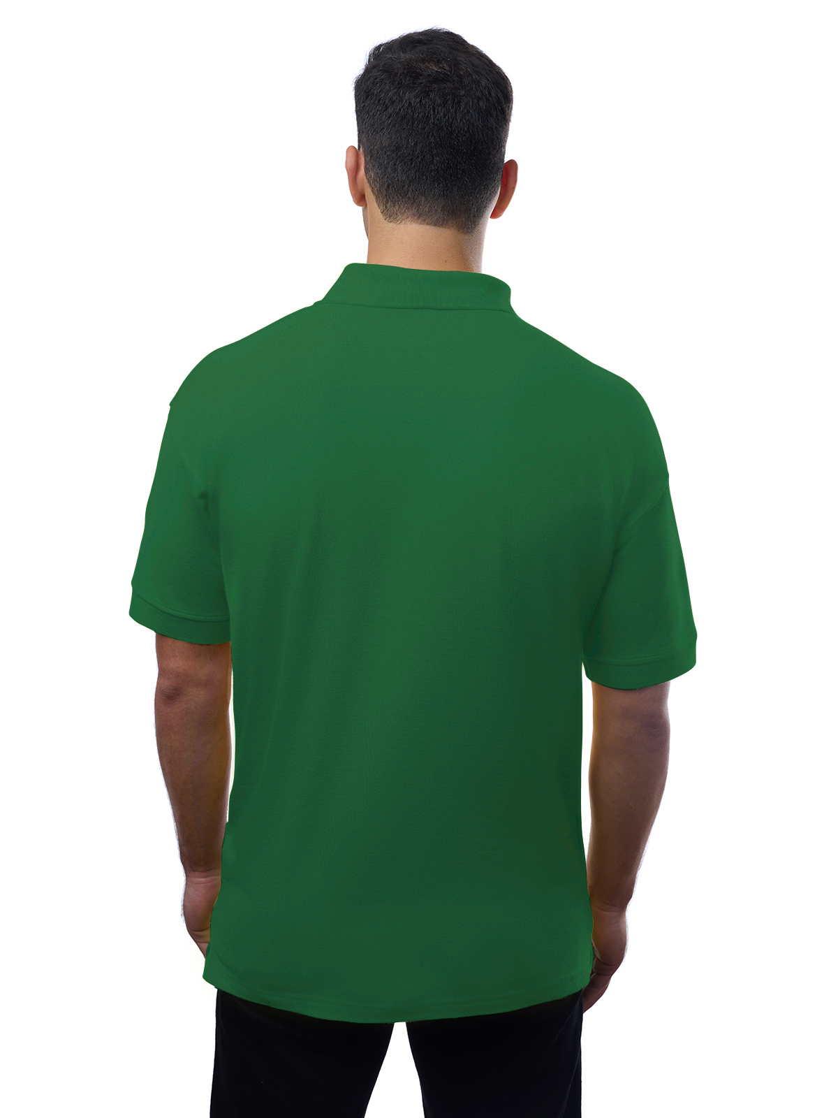 Blue Generation - Men's Pocketless Superblend Short Sleeve Polo 10